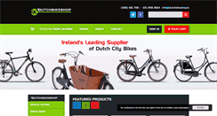 Desktop Screenshot of dutchbikeshop.ie